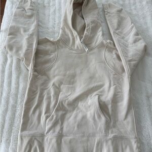 Lululemon Loungeful Hoodie in Bone women’s size 10
